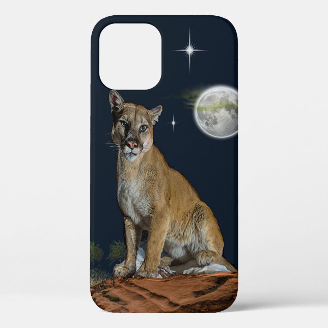 Cougar Case-Mate iPhone Case (Back)