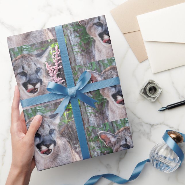 Cougar Cub Wrapping Paper Roll (Gifting)