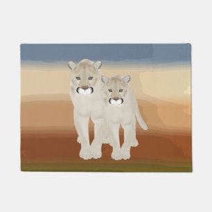 Cougar Doormat