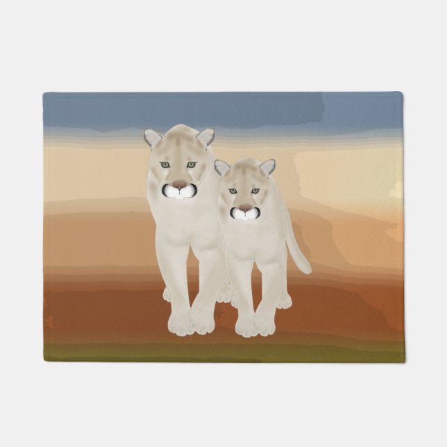 Cougar Doormat (Front)