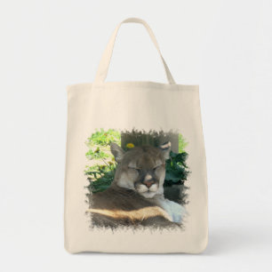 Cougar Grocery Tote Bag
