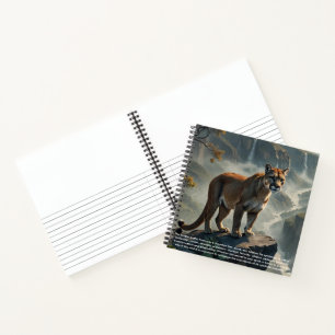 Cougar Hardcover Notebook