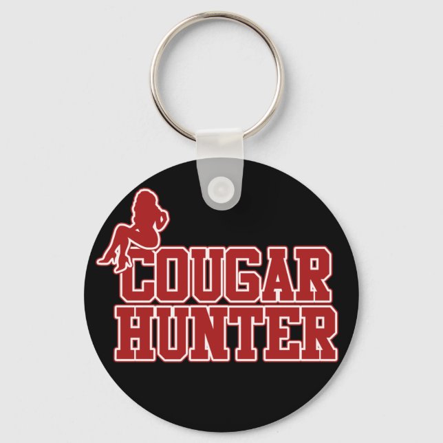 Cougar Hunter Keychain (Front)