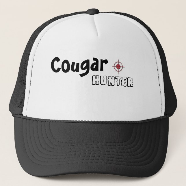cougar hunter trucker cap (Front)