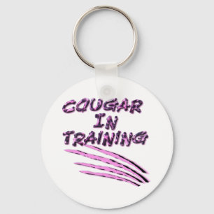 Cougar In Training-2-Key Chain Keychain