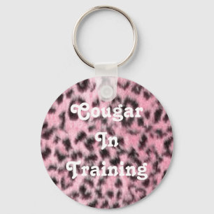 Cougar In Training Keychain