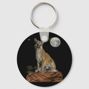 Cougar Keychain