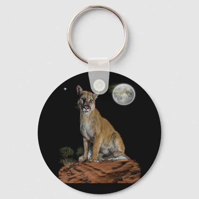 Cougar Keychain (Front)