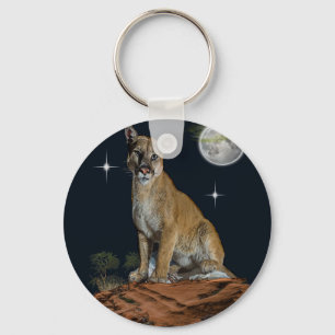 Cougar Keychain