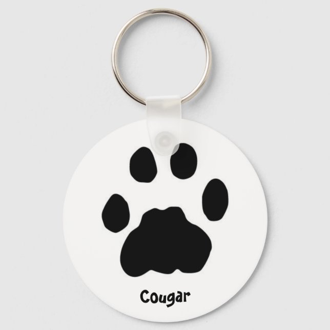 Cougar Keychain (Front)