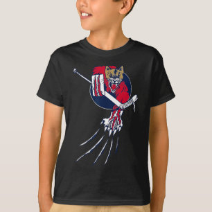 Cougar Lion Beast Ice Hockey Goalie Cat Original G T-Shirt