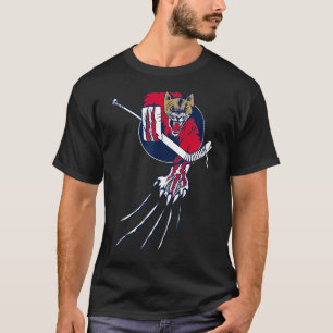 Cougar Lion Beast Ice Hockey Goalie Cat Original G T-Shirt