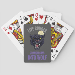 cougar live  playing cards