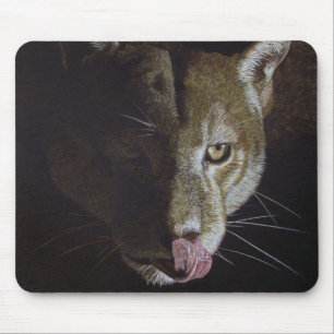 Cougar Night Mouse Pad