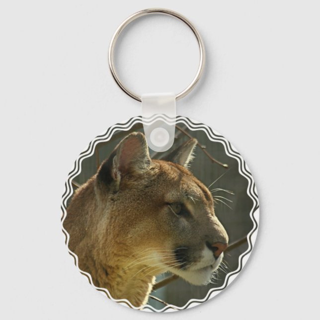 Cougar Puma Keychain (Front)