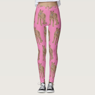 Cougar Puma Mountain Lion Thunder_Cove Leggings