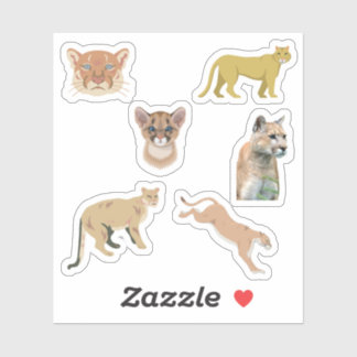 Cougar Stickers