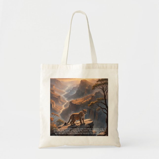Cougar Tote Bag (Front)