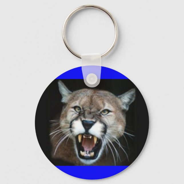 CougarPhotoSnarl Keychain (Front)