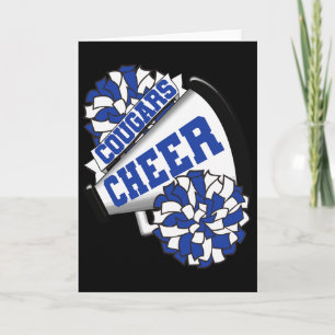 Cougars Cheer Ck To School Cheerleading Spirit B Card