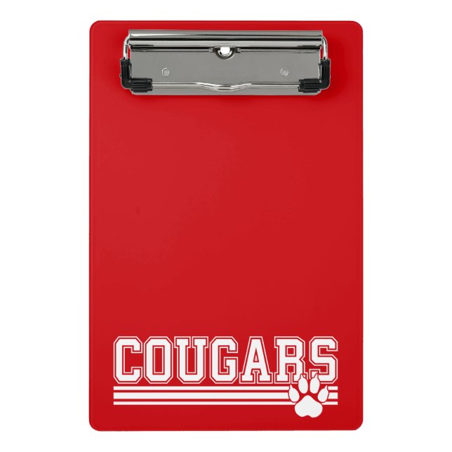 Cougars  mini clipboard (Front)