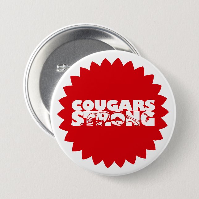 Cougars Pin Button (Front & Back)