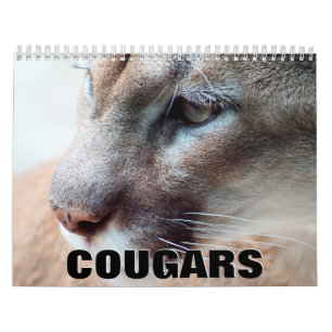 Cougars Wall Calendar