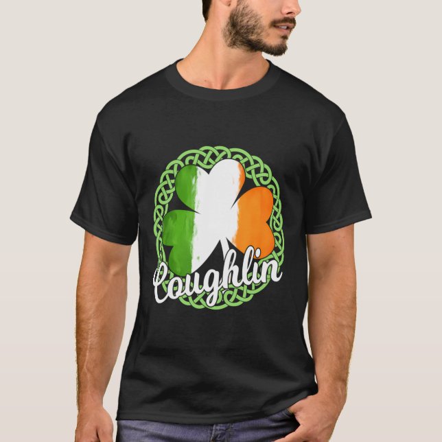 Coughlin Irish Family Name T-Shirt (Front)