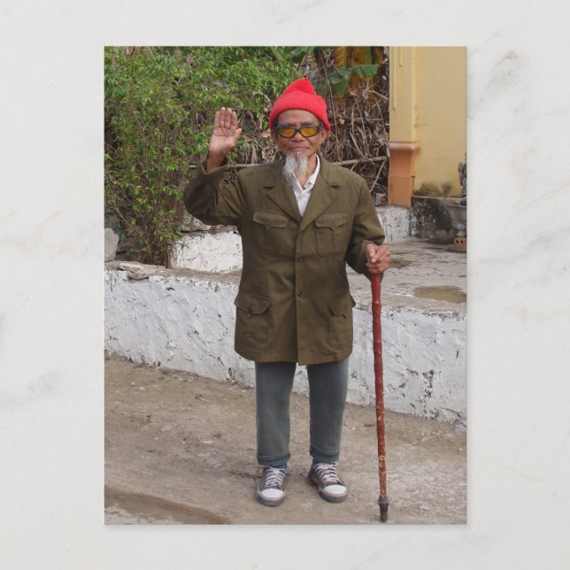 Could it be Uncle Ho? Postcard (Front)