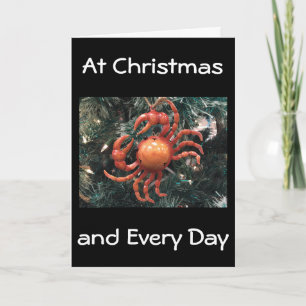 COULD NEVER BE "CRABBY" WITH YOU IN MY LIFE HOLIDAY CARD