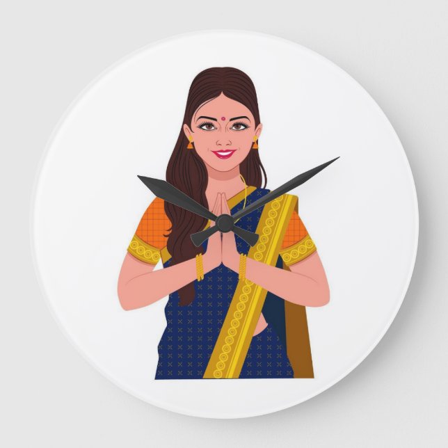 Could you clarify what you mean by "clock title"?  large clock (Front)