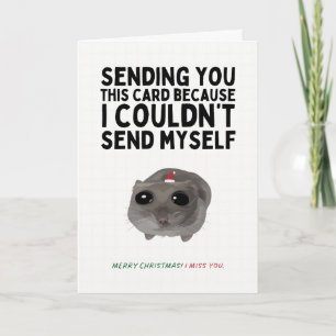 Couldn't Send Myself Christmas Card