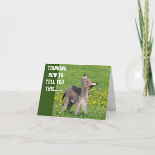 COULDN'T WAIT TO TELL YOU *HAPPY BIRTHDAY* CARD