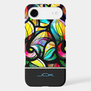 Couleur Abstrait des torsades en verre tendu