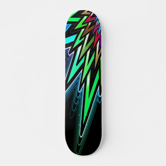 Couleur Abstrait Star Skateboard (Devant)