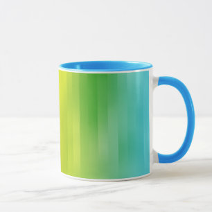 Couleur arc-en-ciel rayures Mug