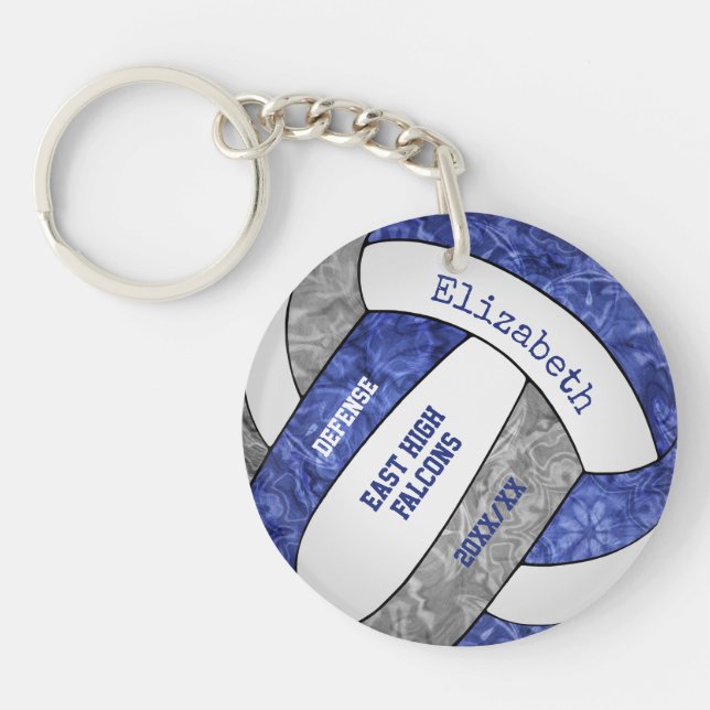 couleur bleu gris de l'équipe volleyball personnal (Devant)