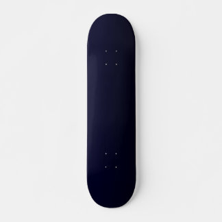 Couleur bleu marine Aquarelle Skateboard