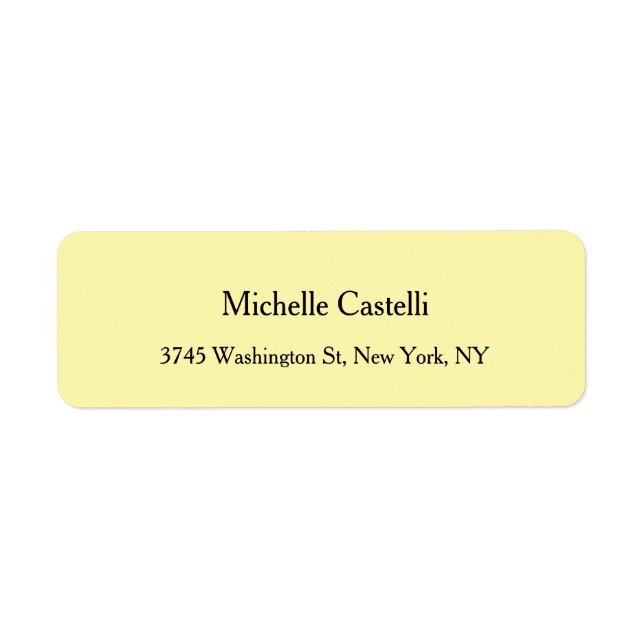 Couleur crème Professionnel Unique Classique (Devant)