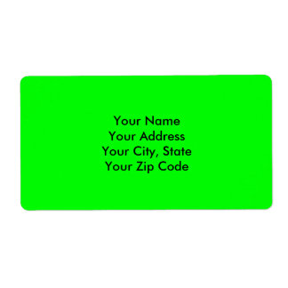 Couleur d'accentuation verte brillante au néon bri