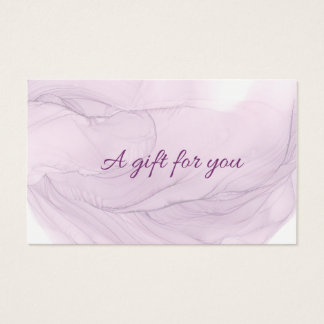 couleur d'aquarelle fleurie violet blanc cartes ca