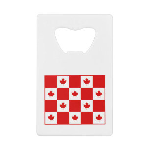 Couleur de la carte À damiers feuille d'érable rou