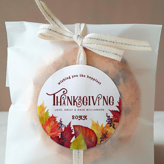 Couleur de l'automne | Sticker de Thanksgiving (Créateur téléchargé)