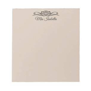 Couleur de tendance - Bloc-notes décoratif doux