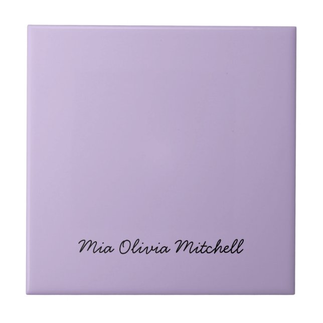 Couleur de tendance - Carreaux en céramique violet (Devant)