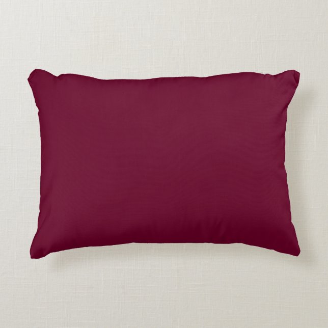 Couleur de tendance - Coussin d'accents bordeaux f (Devant)