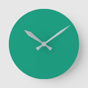 Couleur de tendance - Horloge ronde Jade Green