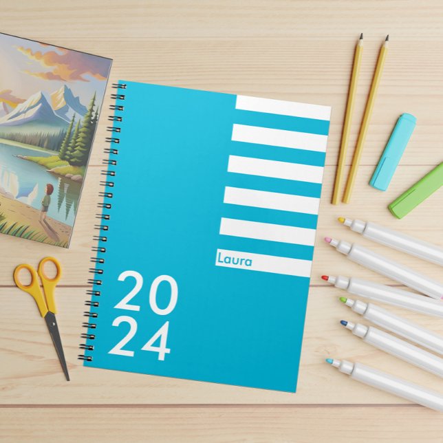 Couleur de tendance - Nom Cyan Vivid et Carnet de  (Créateur téléchargé)