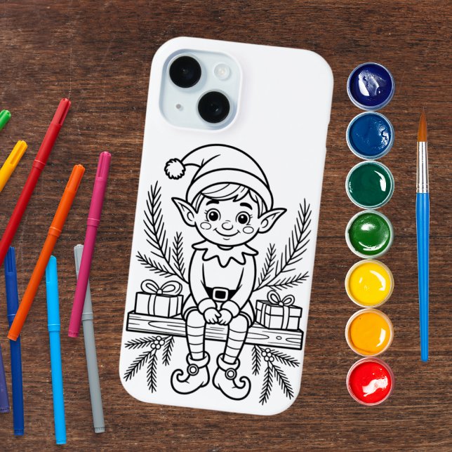 Couleur de votre propre elfe Noël iPhone / coque i (Créateur téléchargé)