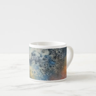 Couleur d'eau "Galaxy" Espresso Mug